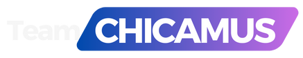 Team CHICAMUS Logo Wht