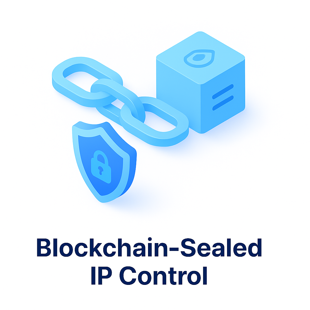 Blockchain-Sealed IP Control 1